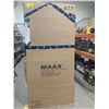 Image 1 : Maax Tub Acrylic Shower Wall 48"-61" x 30"-34" x 80" 2 Towel Bars