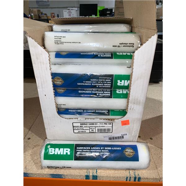 BMR Smooth & Semi-Smooth Surfaces Paint Rollers 30 Pack