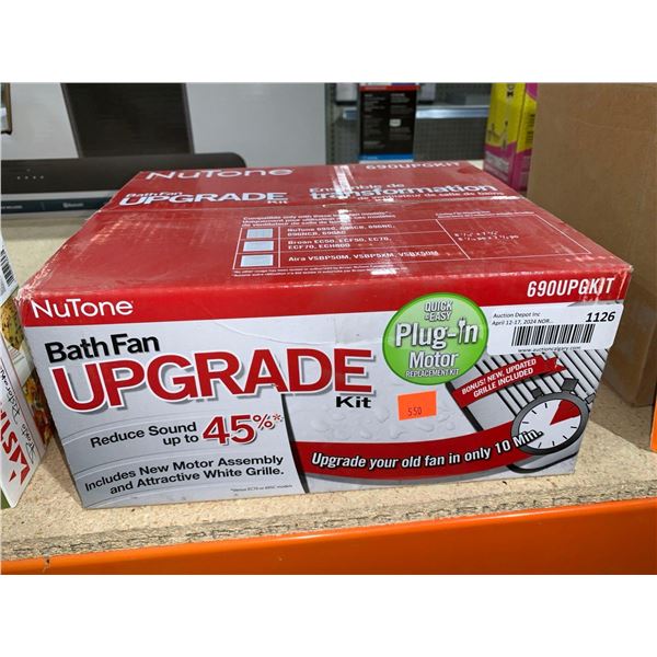 NuTone Bath Fan Upgrade Kit
