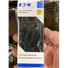 Image 2 : Eaton Deorator Duplex Receptacle Tamper Resistant Black x 20