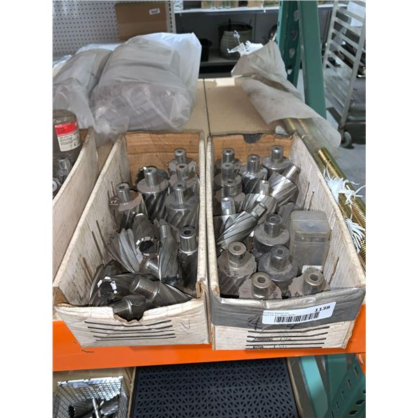 AssortedAnnular Cutting bits approximately 24 per box