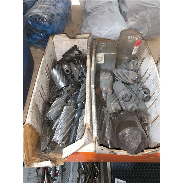 Assorted Annular Cutting bits approximately 24 per box