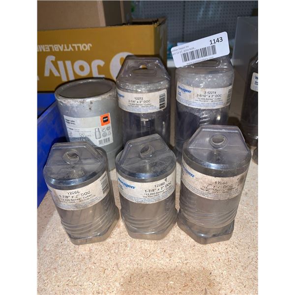 Lot of Assorted Hougen Magnetic Drill Annular Cutters - Reaming Bits