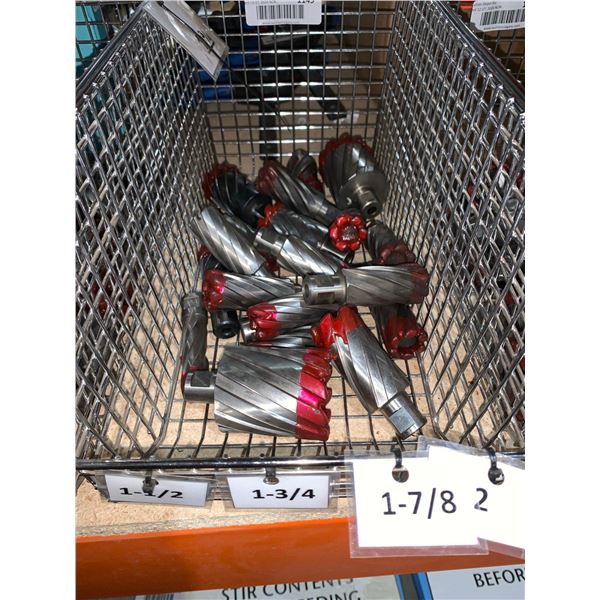 Lot of 24 New Assorted Annular Cutting Bits