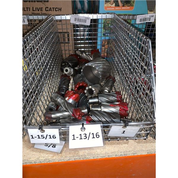 Lot of 24 New Assorted Annular Cutting Bits