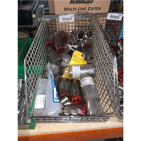 Lot of Aprox. 24 Annular Cutting Bits
