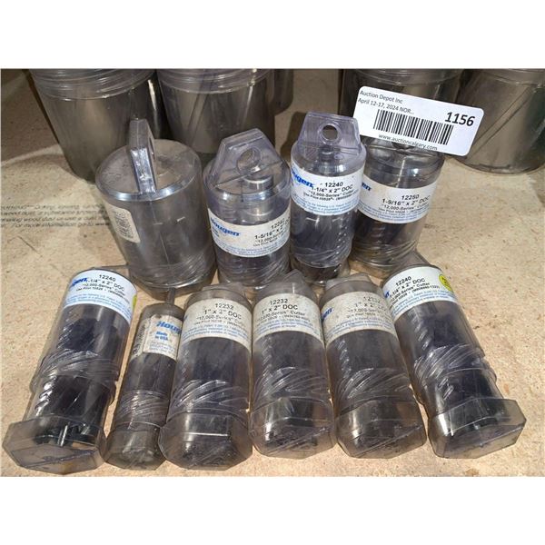 Lot of Assorted Hougen Magnetic Drill Annular Cutters - Reaming Bits