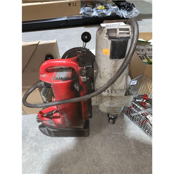 Milwaukee electromagnetic drill press with heavy duty 4297-1 motor