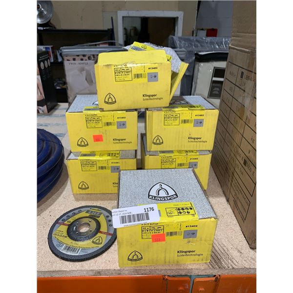 Klingspor A 24 R Supra Kronenflex Grinding Discs For Steel Box of 10 pcs x's 6