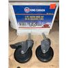 Image 2 : King Canada  2pc Caster Wheel Set x's 3 Boxes