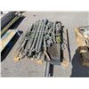 Image 2 : LOT of assorted scaffolding connectors, decks and wheels