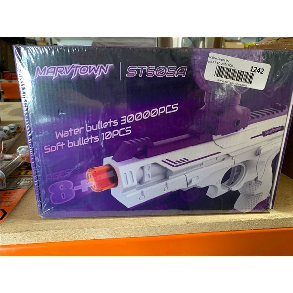 MarvTown Electric Gel Bullet Gun 30000 Water Bullets & 10 Soft Bullets