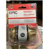 Image 3 : Epic lock single cylinder deadbolt, lot of 4