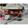 Image 2 : Ridgid R4510-  10 -inch Pro Jobsite Table Saw with Stand