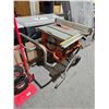 Image 3 : Ridgid R4510-  10 -inch Pro Jobsite Table Saw with Stand
