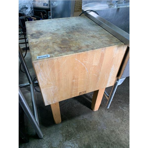 Boos Block Commercial Butchers Chopping Block