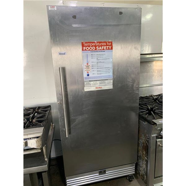Kelvinator Commercial Single Door Stainless Steel Fridge on wheels