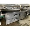 Image 6 : US Range 10 Burner Commercial Gas Cook Station with double warming base