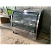 Image 2 : Foster Curved Glass 4ft Deli Display Commercial Cooler on wheels