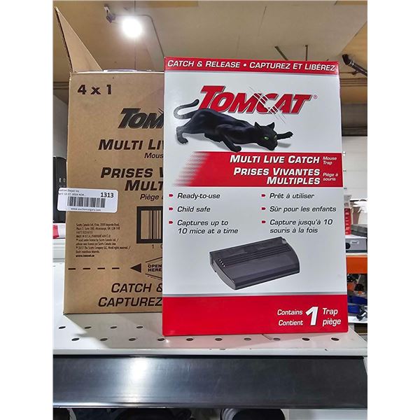 Tomcat Multi Live Catch Mouse Traps Catch & Release 4 x's 1