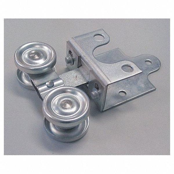 HANGER W BOLTS, 321, BOX TRACK, 5 3/4 X 3 1/2 IN, STEEL/ZINC - Lot of 4