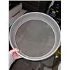 Image 2 : Lot of 3 Commercial Cookware, 2 Large Aluminum Pots & 1 Large Sifter/Strainer