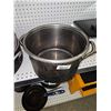 Image 3 : Lot of 3 Commercial Cookware, 2 Large Aluminum Pots & 1 Large Sifter/Strainer