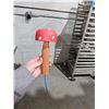 Image 2 : Lot of 6 Locally Hand Made Wooden Red Toadstool Garden Stakes