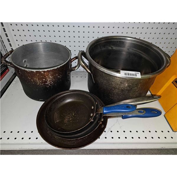 Lot of 6 Assorted Commercial Cookware