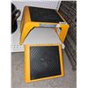 Image 1 : Cramer Task*it 50051PK-82 1UP Folding Step Stool, Yellow - 250 Lb Capacity - Lot of 2