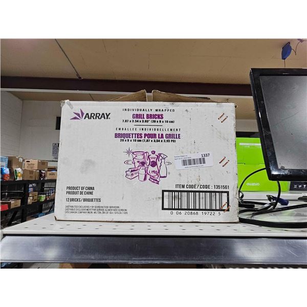 Array Individually Wrapped Grill Bricks - Lot of 10