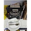Image 1 : Crate Bulk Lot of Assorted Restaurant Supplies