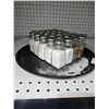 Image 2 : Lot of 20 Salt & Pepper Shakers with Servers Tray  - Restaurant Grade