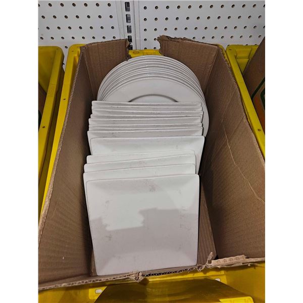 Lot of Assorted Restaurant Grade Tableware - Plates - 3 Styles