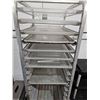 Image 2 : Bakery Cooling Rolling Rack with 9 Trays 6 plastic, 3 Metal