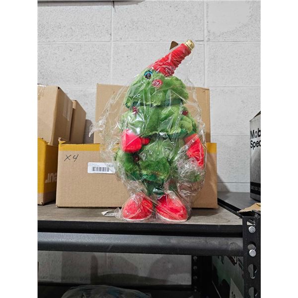 Lot of 4 Animated Holliday Trees