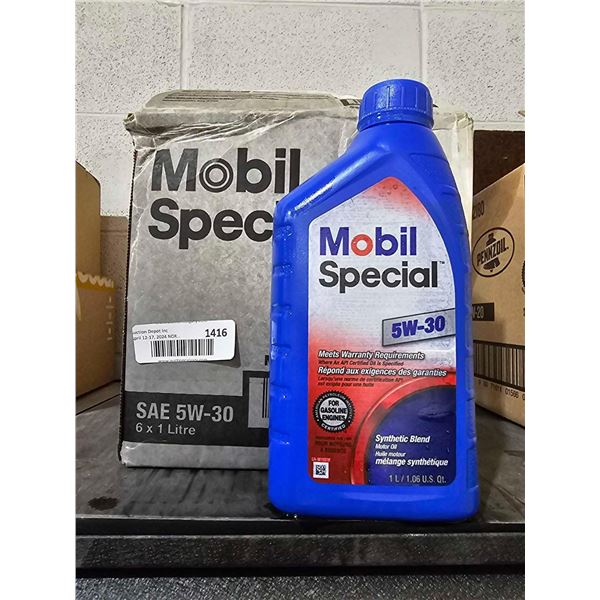 Mobil Special 5W-30 API Certified Engine Oil 6x1L