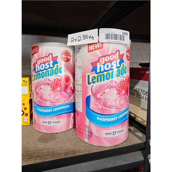 Good Host Lemonade-Rasperry Lemonade 2x2.35kg
