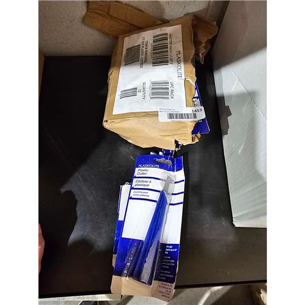 Lot of 12 Plaskolite Plastic Cutters