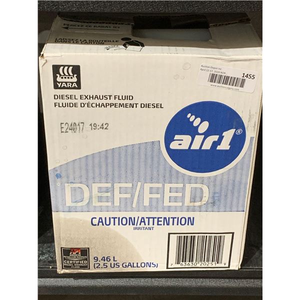 Air 1 DEF diesel exhaust fluid 9.46L