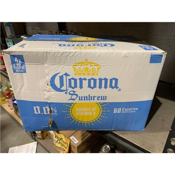 Corona sunbrew non-alcoholic beer 24x330ml