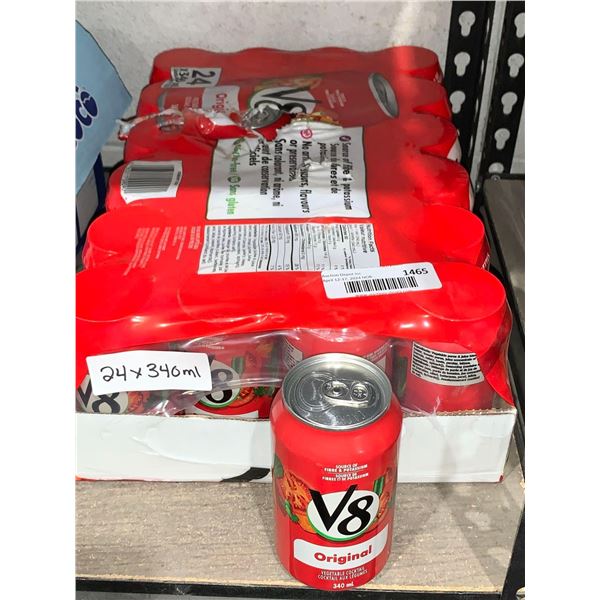 V8 original vegetable cocktail drink 24x340ml