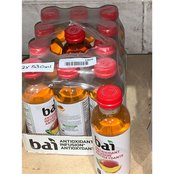 Bai antioxidant malawi mango drink 12x530ml