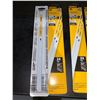 Image 2 : DeWalt bi-metal 10" hacksaw replacement blades, 5 packs of 2 blades, 10 blades total
