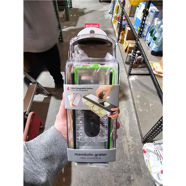 GookCook Touch Mandolin Grater 4 Interchangable Blades