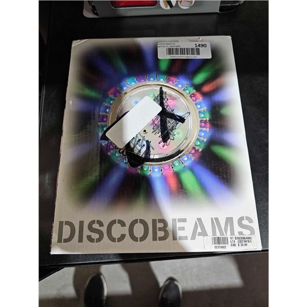 Disco Beams colourful disco ball lighting system