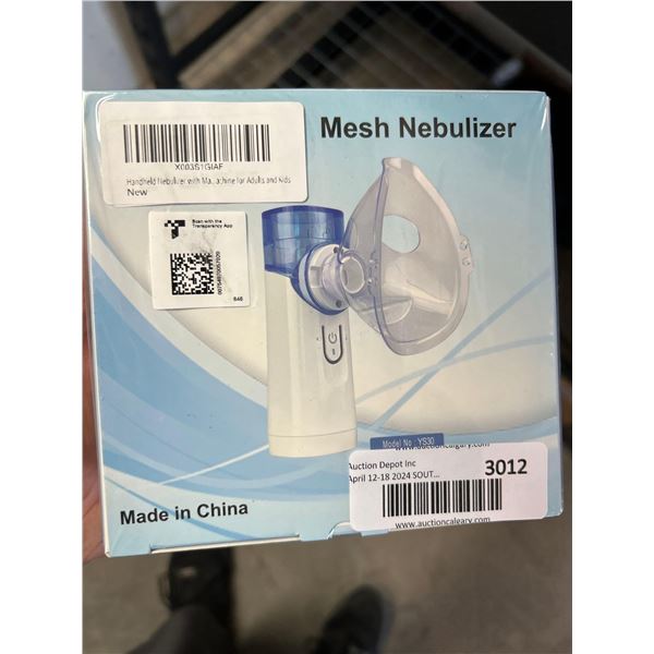 Handhelf portable Mesh Nebulizer NEW Sealed