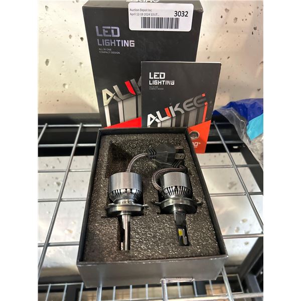 Alkec LED Ultra Bright Headlight replacement bulbs