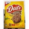 Image 1 : Dads Oatmeal chocolate Chip Cookies 48 count 1.8KG