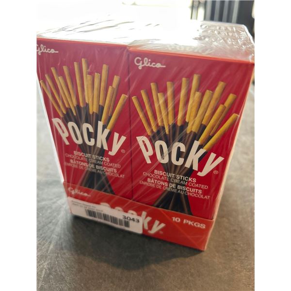 Pocky chocolate cream Case lot  of 10
